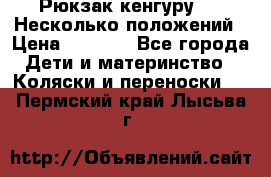 Рюкзак кенгуру 0 . Несколько положений › Цена ­ 1 000 - Все города Дети и материнство » Коляски и переноски   . Пермский край,Лысьва г.